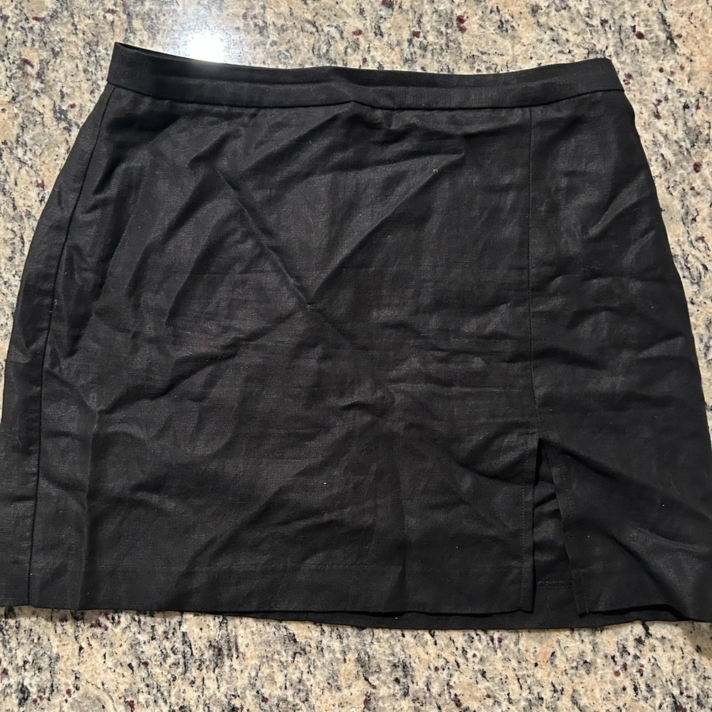 Wilfred linen skirt